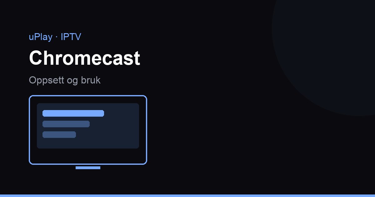 Näin asennat IPTV:n Chromecastille Google TV:llä